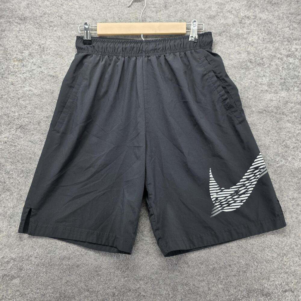 Nike Shorts Mens S Black Athletic 5 Inseam Pockets Elastic Waist Dri-FIT